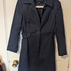 Jacob Black Trench Coat for Women